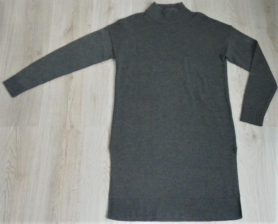 MINIMUM Donker-Grijs Scand./Deens Winter Col-Jurkje maat M, Maat 38/40 (M), Ophalen of Verzenden, Zo goed als nieuw, MINIMUM
