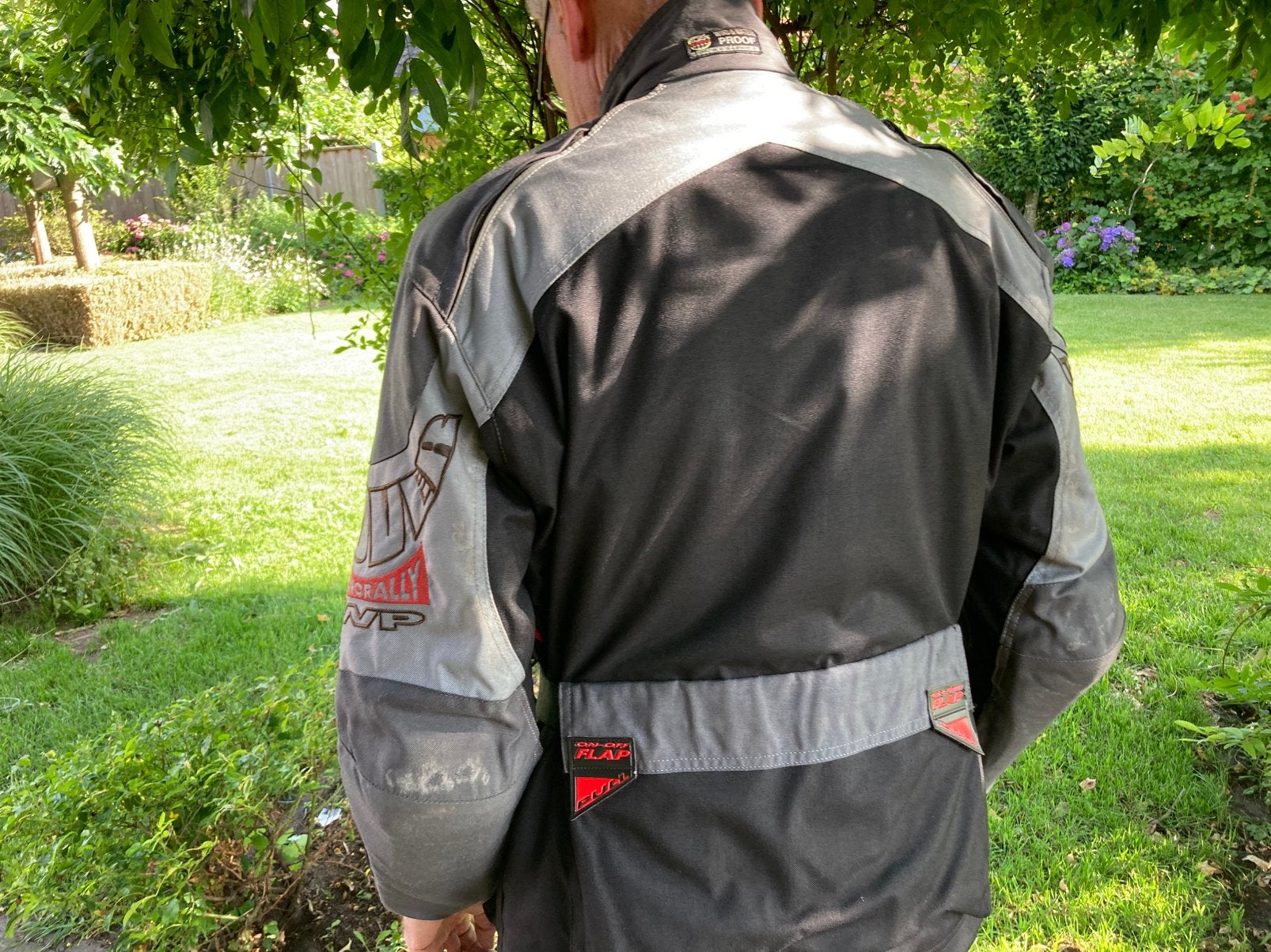 Mooi motorjack, motorjas maat M, +projectie, waterproof, Motoren, Ophalen, Tweedehands, Jas | textiel