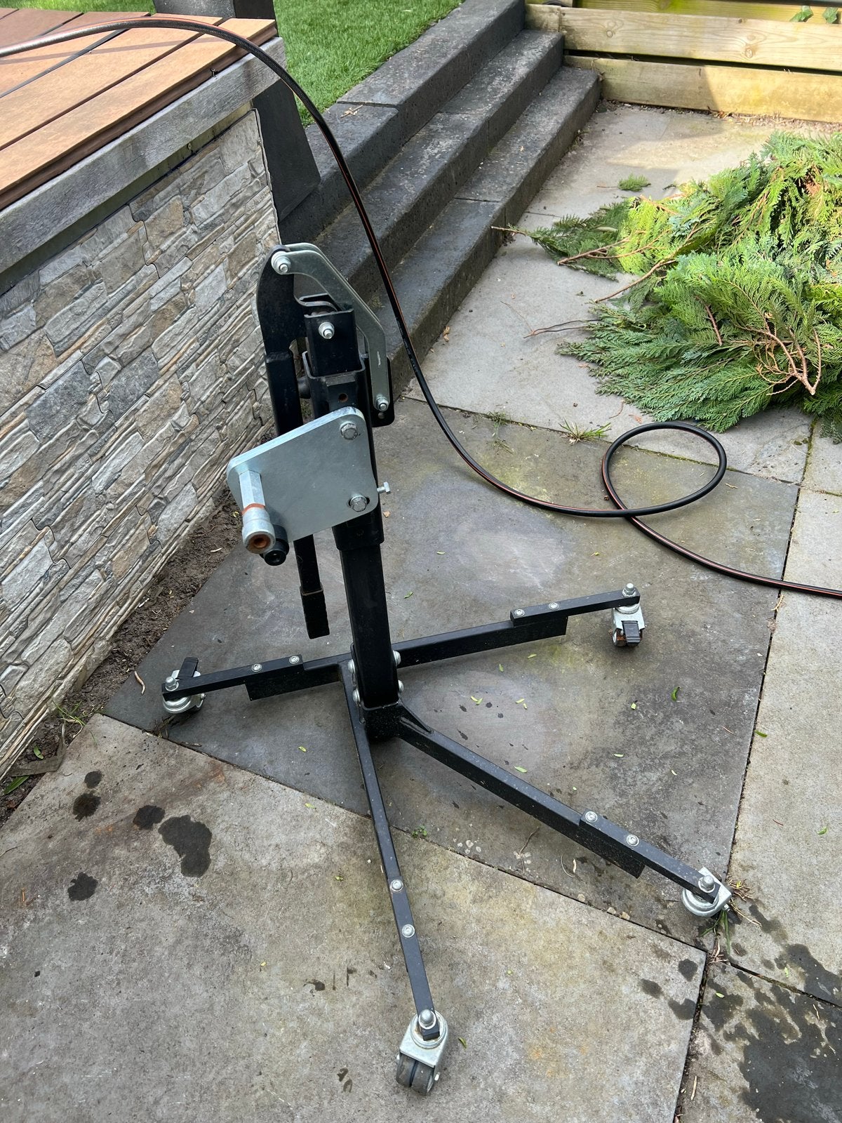 Motorstand Yamaha MT-09, Ophalen, Gebruikt