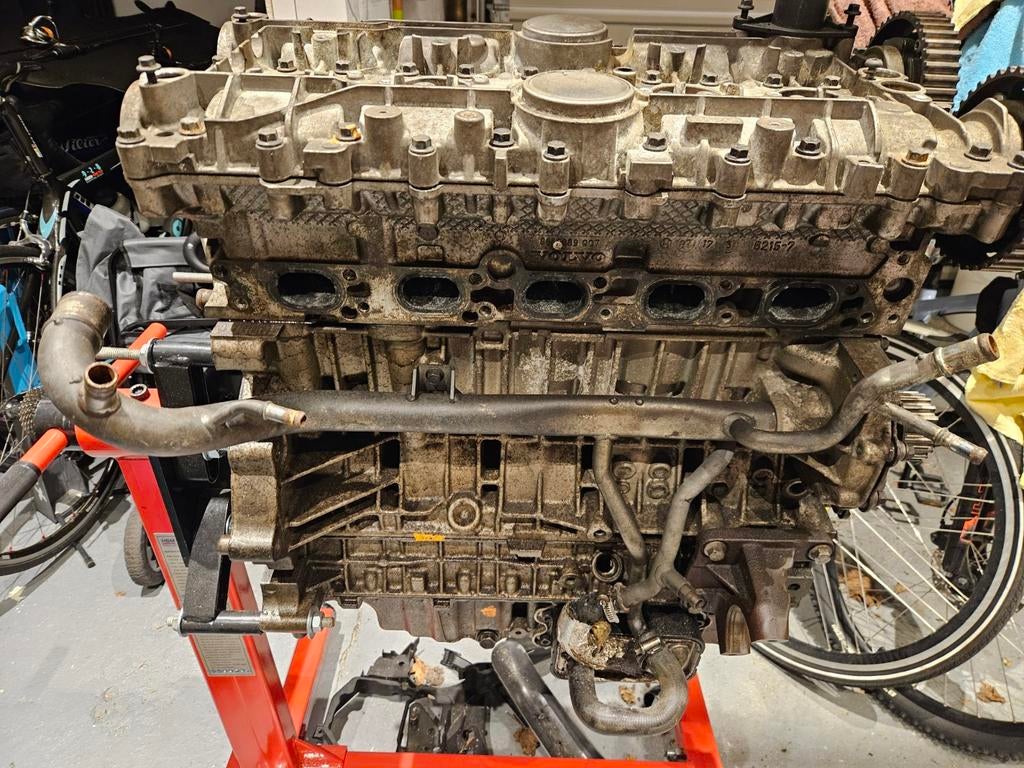 Volvo motor b5254t3 uit Ford Focus ST mk2 st225 HYDA, Ophalen, Gebruikt, Volvo