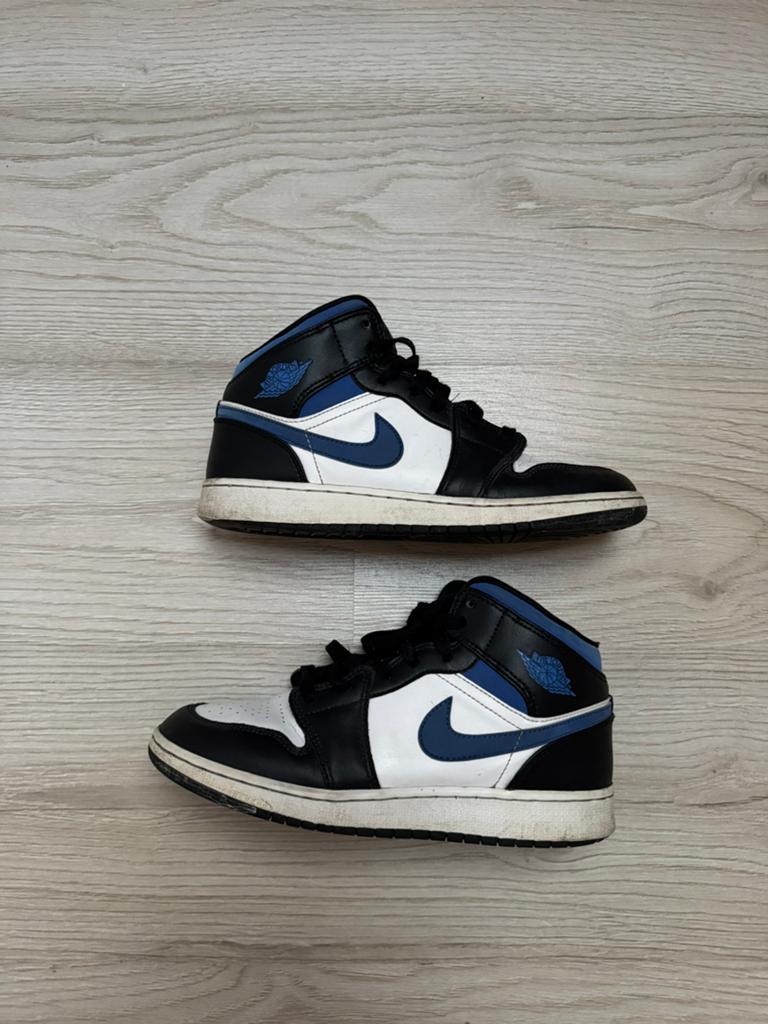Nike Air Jordan 1, Kleding | Dames, Schoenen, Ophalen of Verzenden, Zo goed als nieuw, Blauw, Sneakers of Gympen