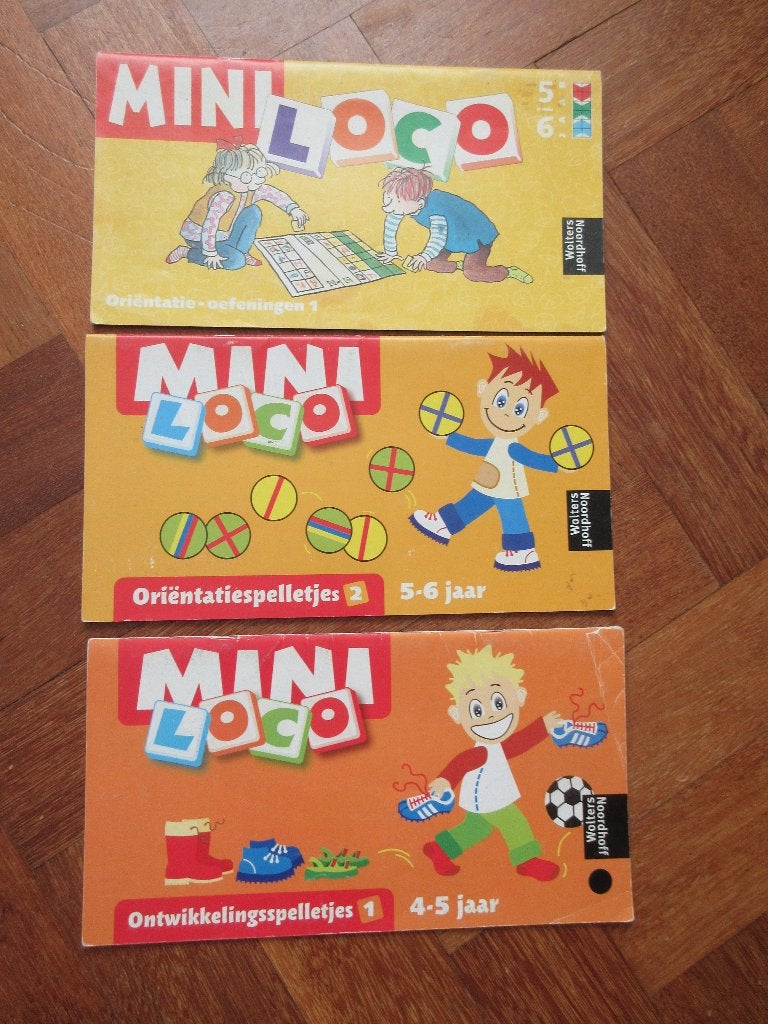 3 x boekje Loco Mini, Ophalen of Verzenden, Gebruikt, Puzzelen