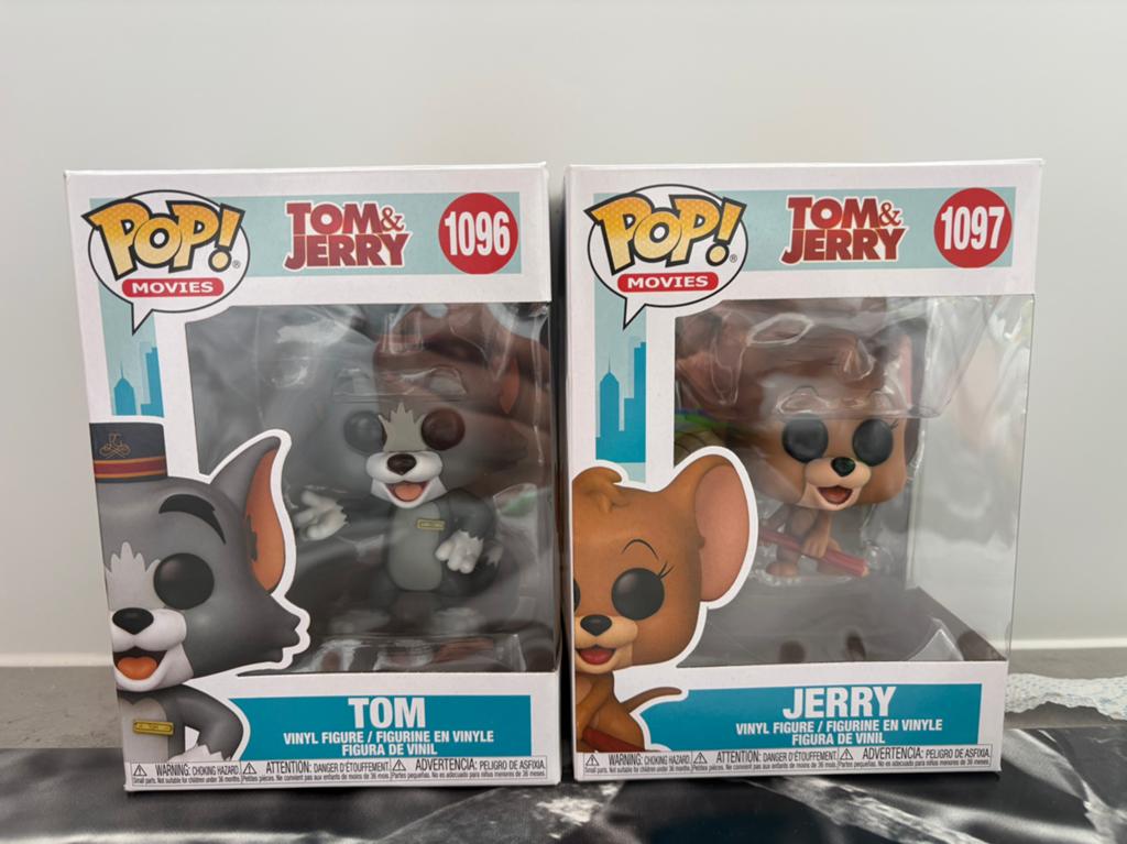 Funko POP! Tom & Jerry 1096 en 1097, Ophalen of Verzenden, Nieuw