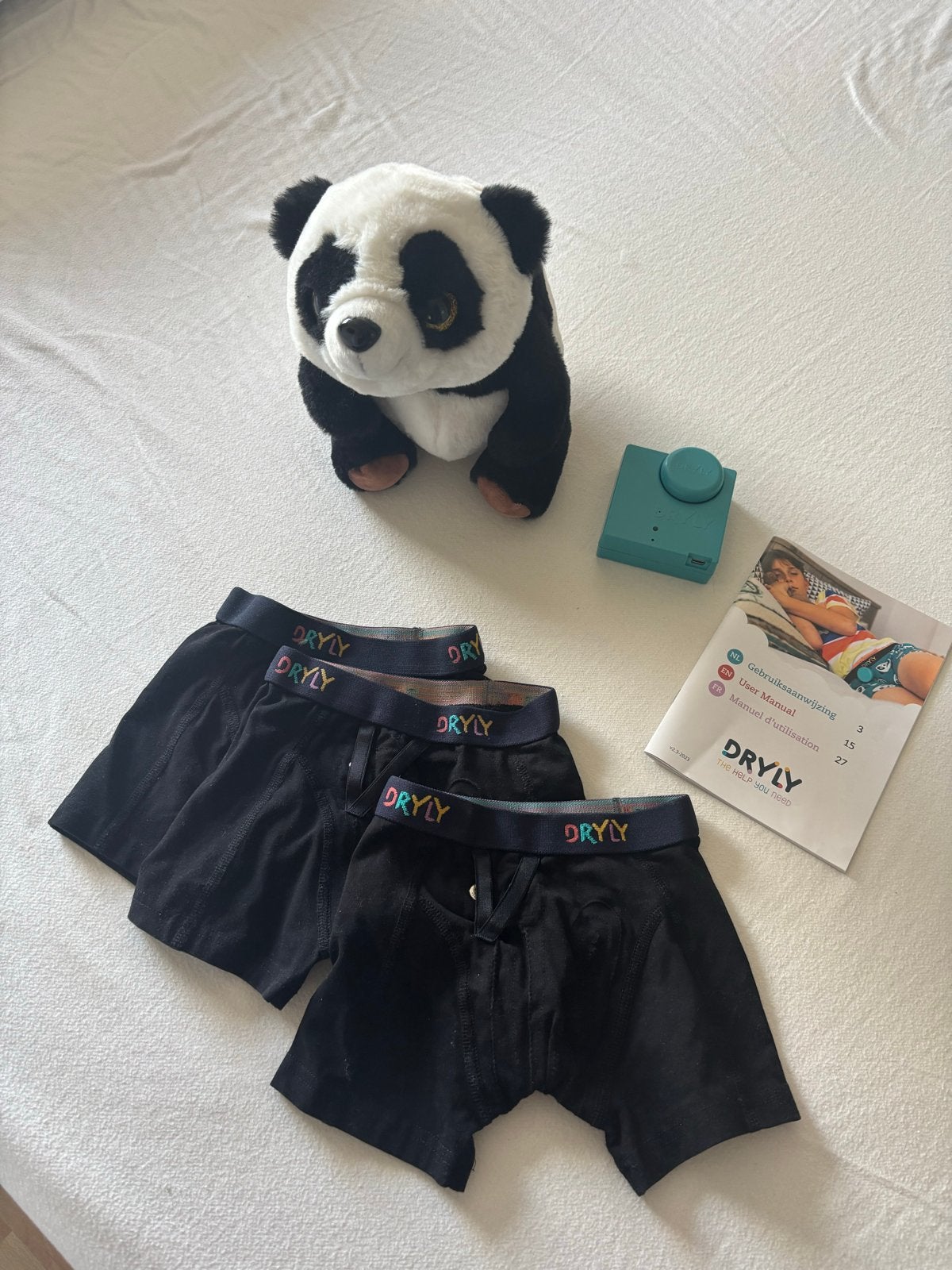 Dryly plaswekker set met 3 boxershorts (maat 110/116), Ophalen of Verzenden, Zo goed als nieuw, Jongen