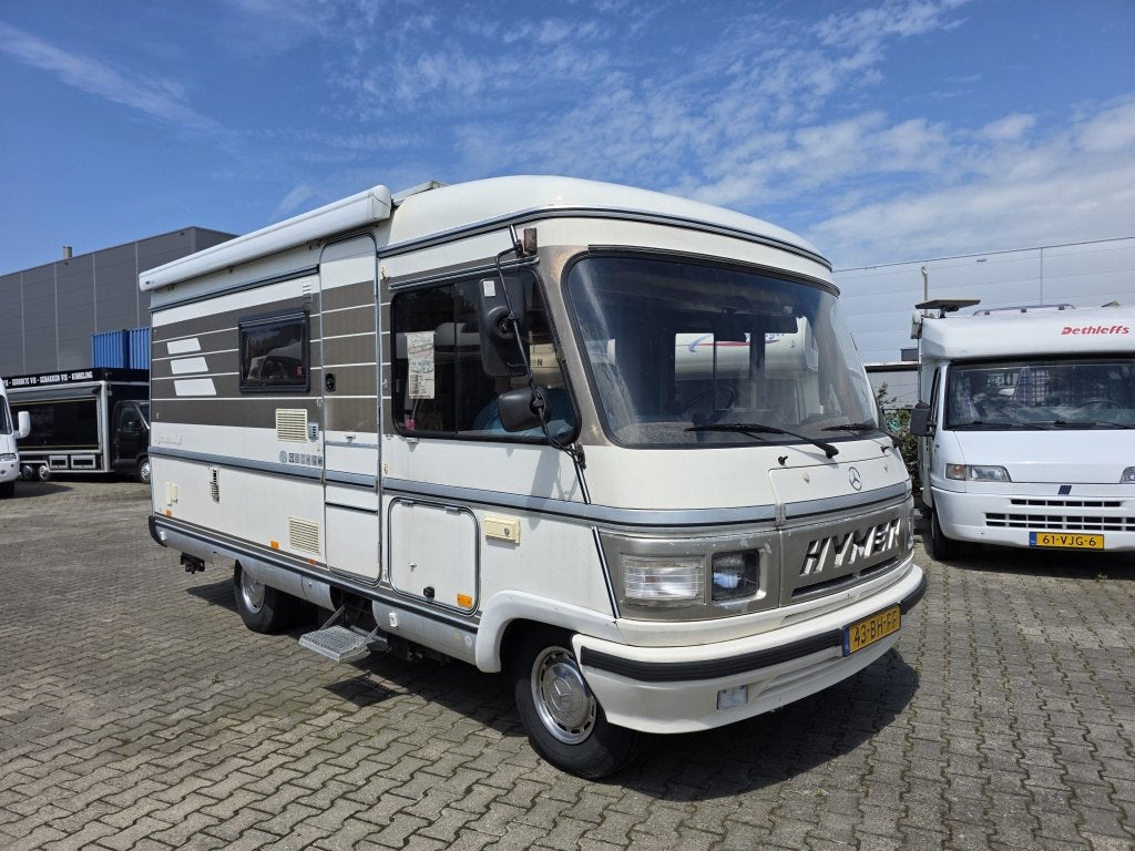 Hymer S560 AUTOMAAT 5-CYL MERCEDES 4persoons camper, Bedrijf, Diesel, Hymer, Mercedes
