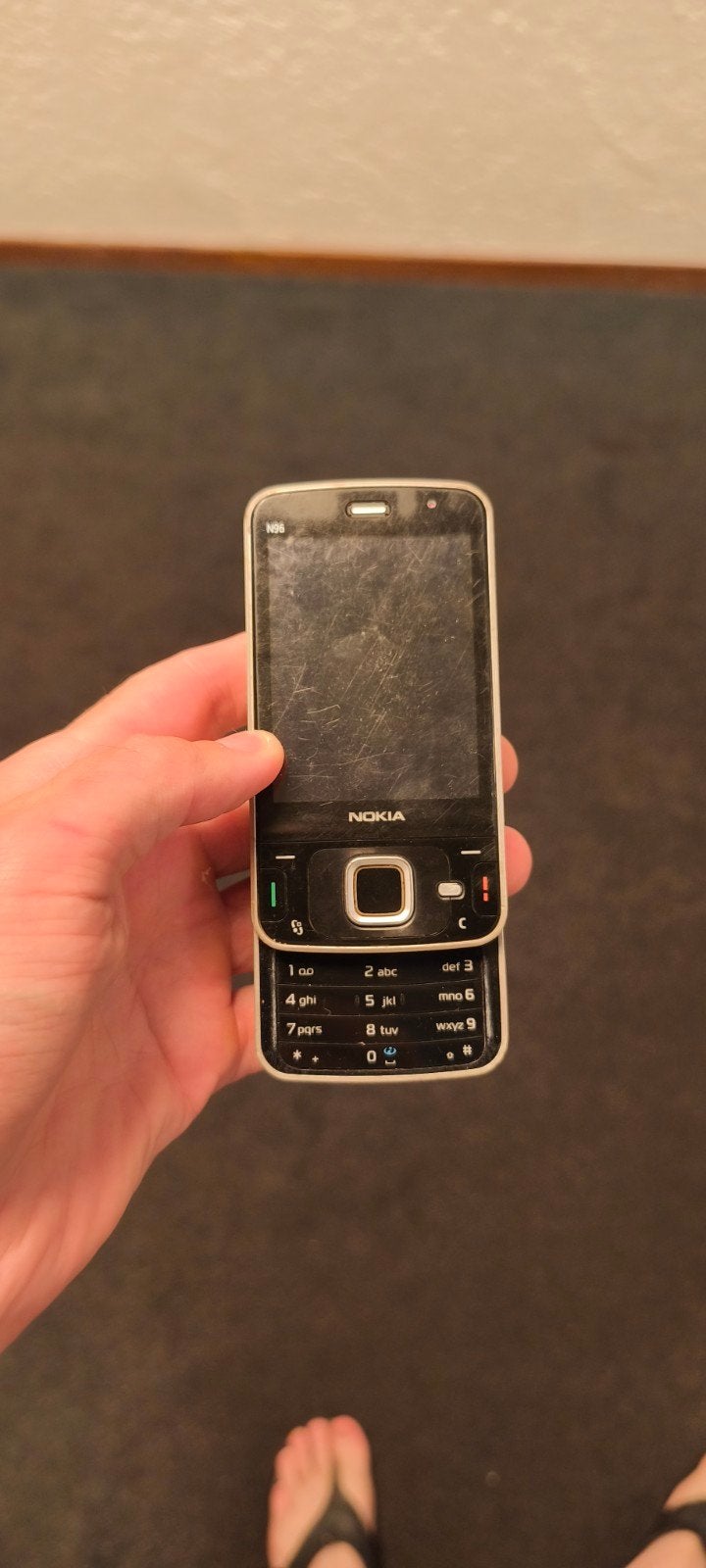 Nokia N96 - Zonder batterij, Ophalen of Verzenden, Gebruikt, Geen camera