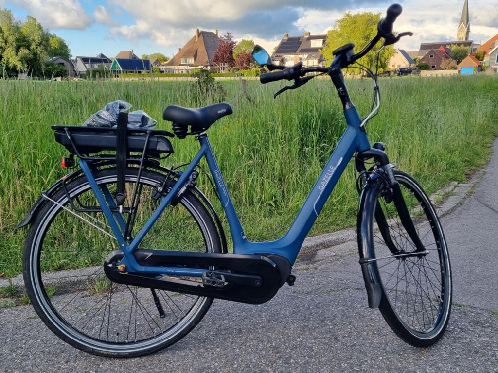 Gazelle Orange C7+ Dames E-bike 57cm, 500Wh, 3609km, Fietsen en Brommers, Fietsen | Dames | Damesfietsen, 53 tot 56 cm, Velgrem