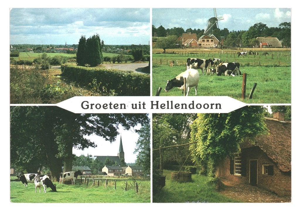 42938 Hellendoorn OV 80+ Gelopen met Postzegel