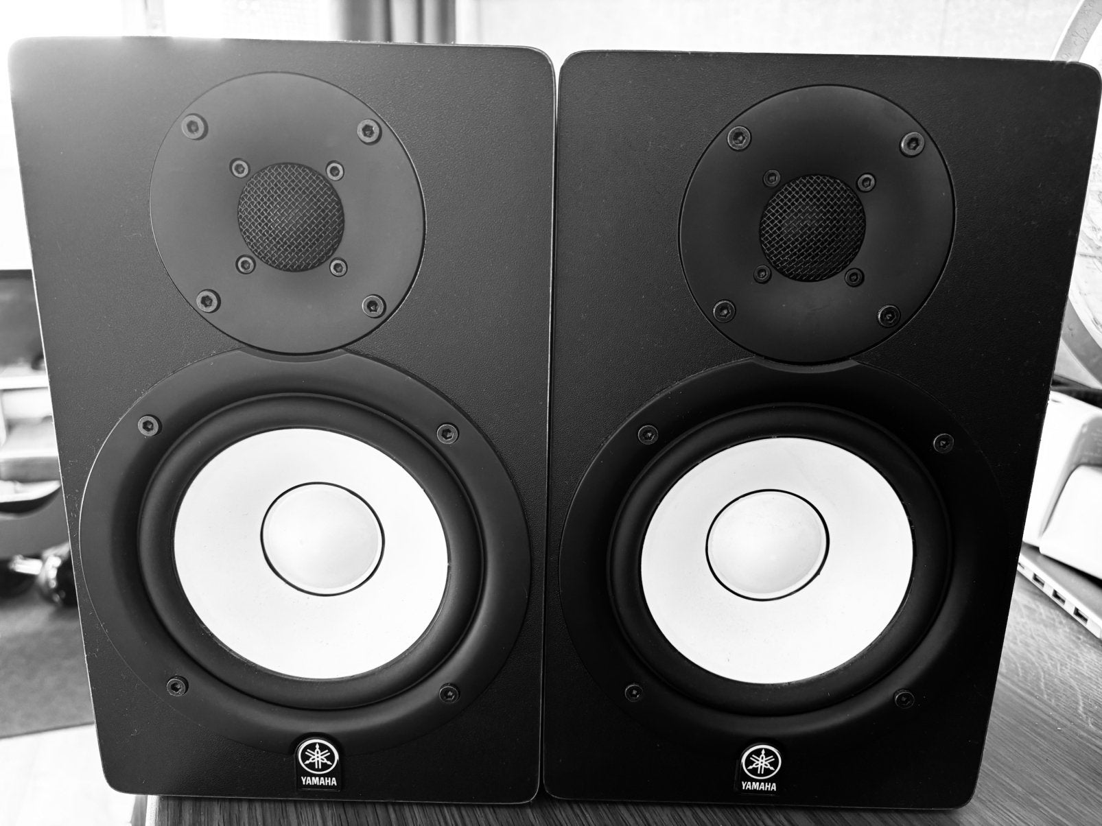 Yamaha HS50M Studiomonitor (2 stuks), Studiomonitor, Gebruikt, Yamaha, Ophalen of Verzenden
