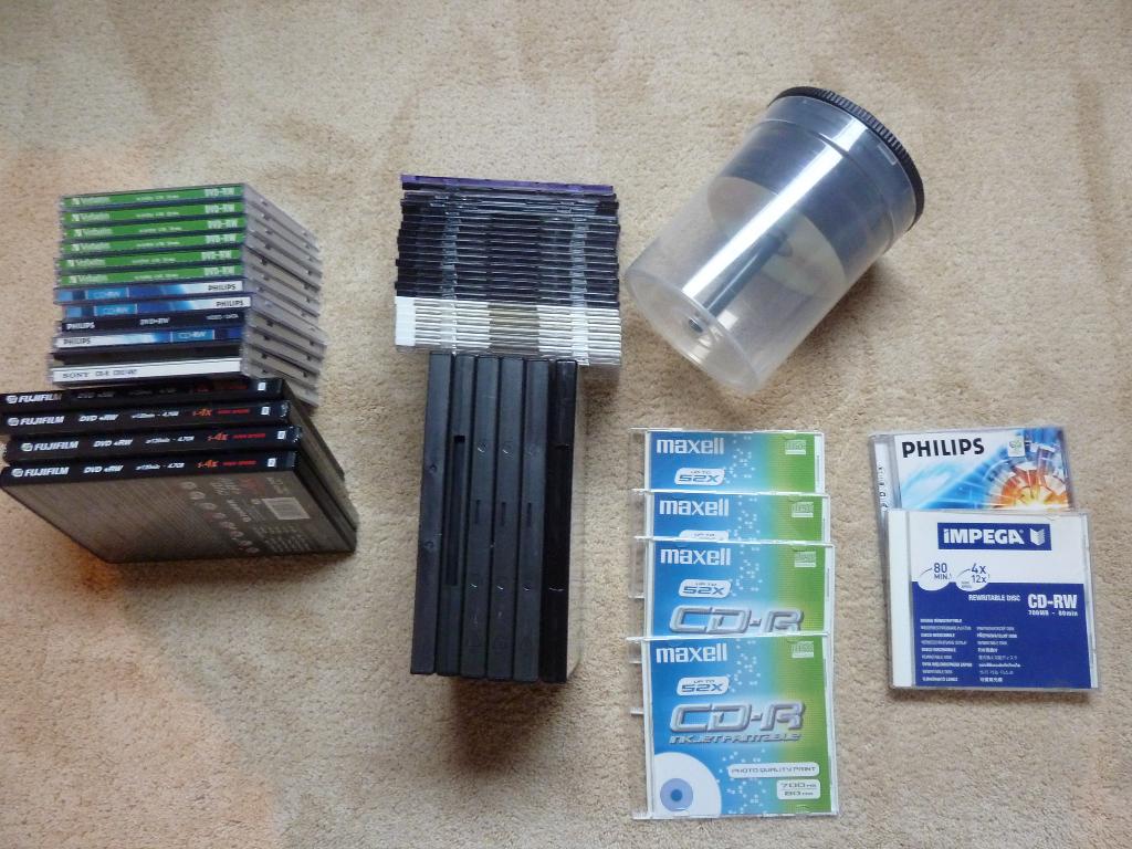 dvd en cd's (blanco, Ophalen, Zo goed als nieuw