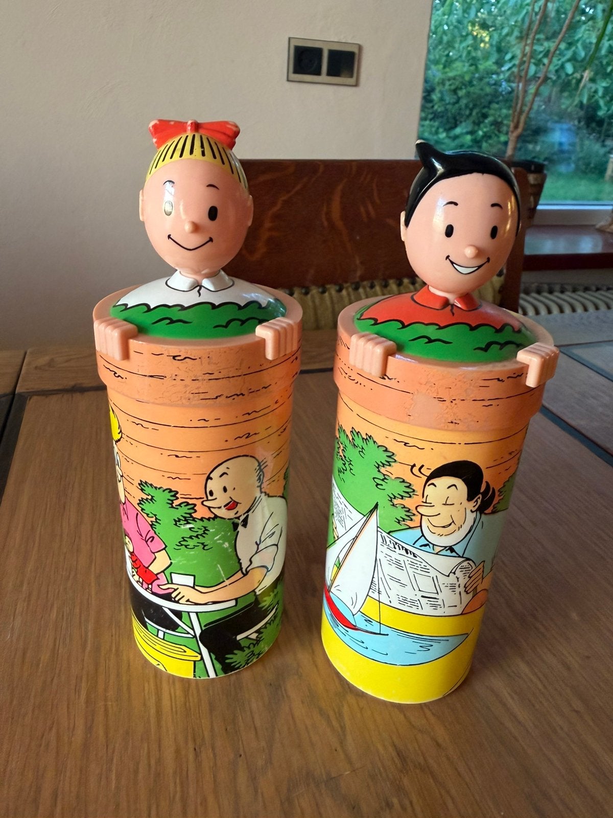 Suske en Wiske-schoolbekers AH 1992, Ophalen of Verzenden, Suske en Wiske, Gebruikt, Gebruiksvoorwerp