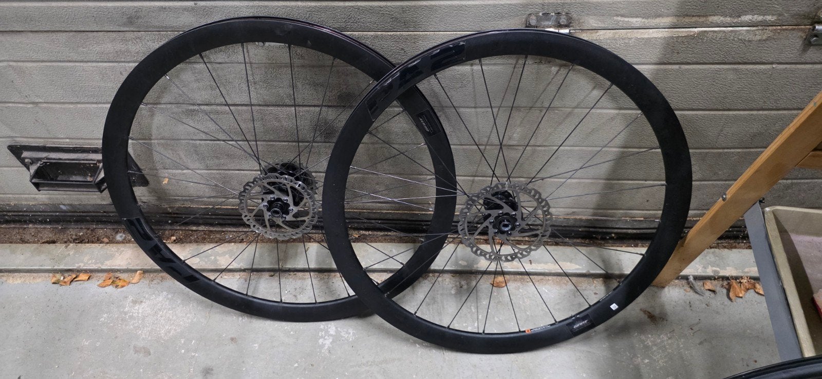 Giant PA2 alumimium wielset racefiets disc schijfremmen, Wiel, Gebruikt, Gravelbike, Aluminium