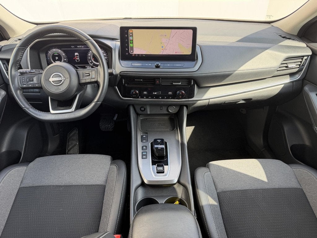 Nissan Qashqai 1.5 e-Power N-Connecta / Facelift / Navigatie, Auto's, Nissan, Gebruikt, 190 pk, 2 kWh, Wit