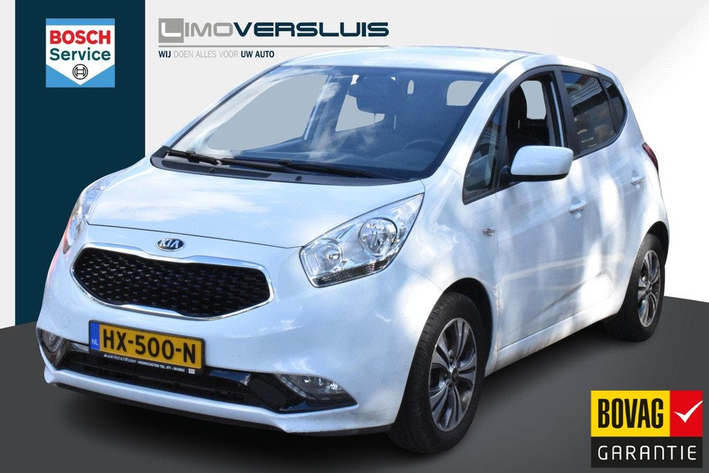 Kia Venga 1.6 CVVT DynamicPLusLine 1e Eigenaar | Automaat |, Auto's, Kia, Gebruikt, 4 cilinders, Origineel Nederlands, Parkeersensor