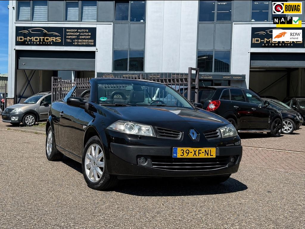 Renault Mégane Coupé-Cabriolet 2.0-16V Tech Line, Auto's, Renault, Bedrijf, Te koop, Mégane, ABS, Airbags, Airconditioning, Boordcomputer