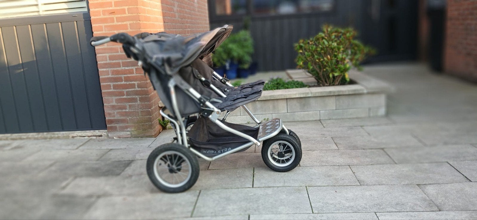 Mooie Kolstra tweelingwagen met reiswiegen, Gebruikt, Ophalen of Verzenden, Duowagen, Kinderwagen