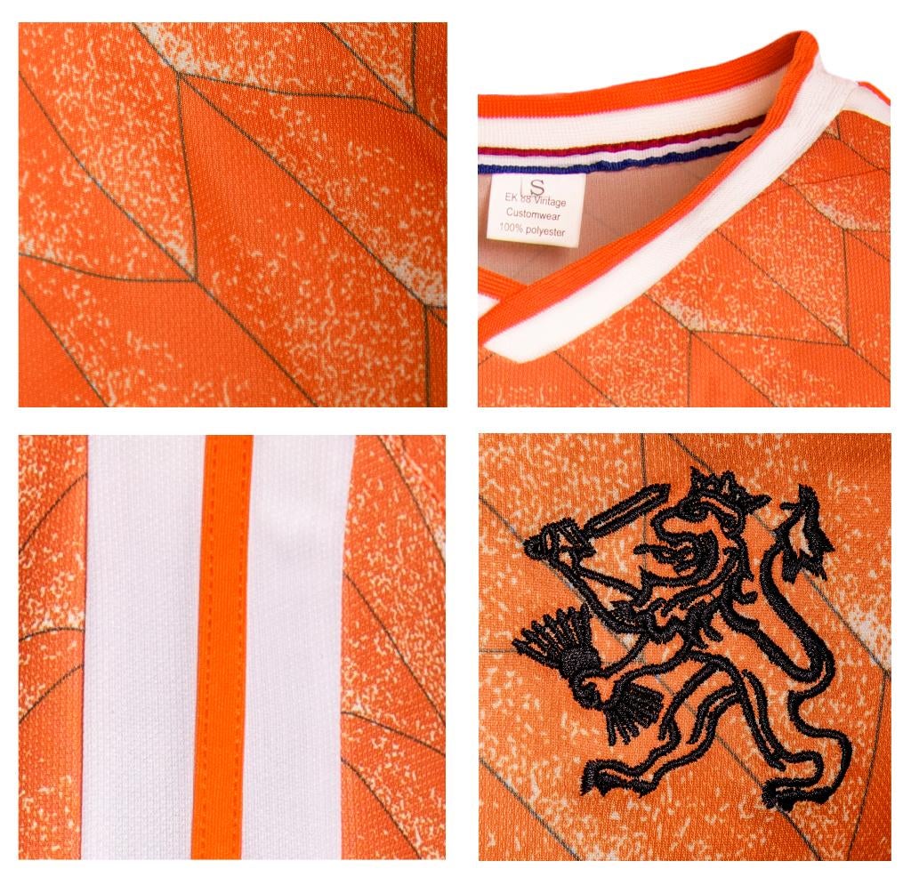 EK 88 Oranje fan voetbalshirt Vintage S t/m 2XL, Maat L, Ophalen of Verzenden, Nieuw, Shirt