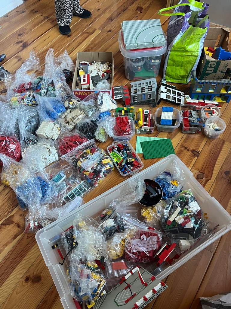 Grote verzameling oude&nieuwe lego, Kinderen en Baby's, Speelgoed | Duplo en Lego, Ophalen, Gebruikt