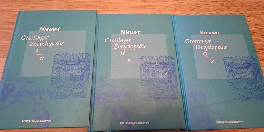 Nieuwe Groninger Encyclopedie. 3 delen, Boeken, Ophalen of Verzenden, Zo goed als nieuw