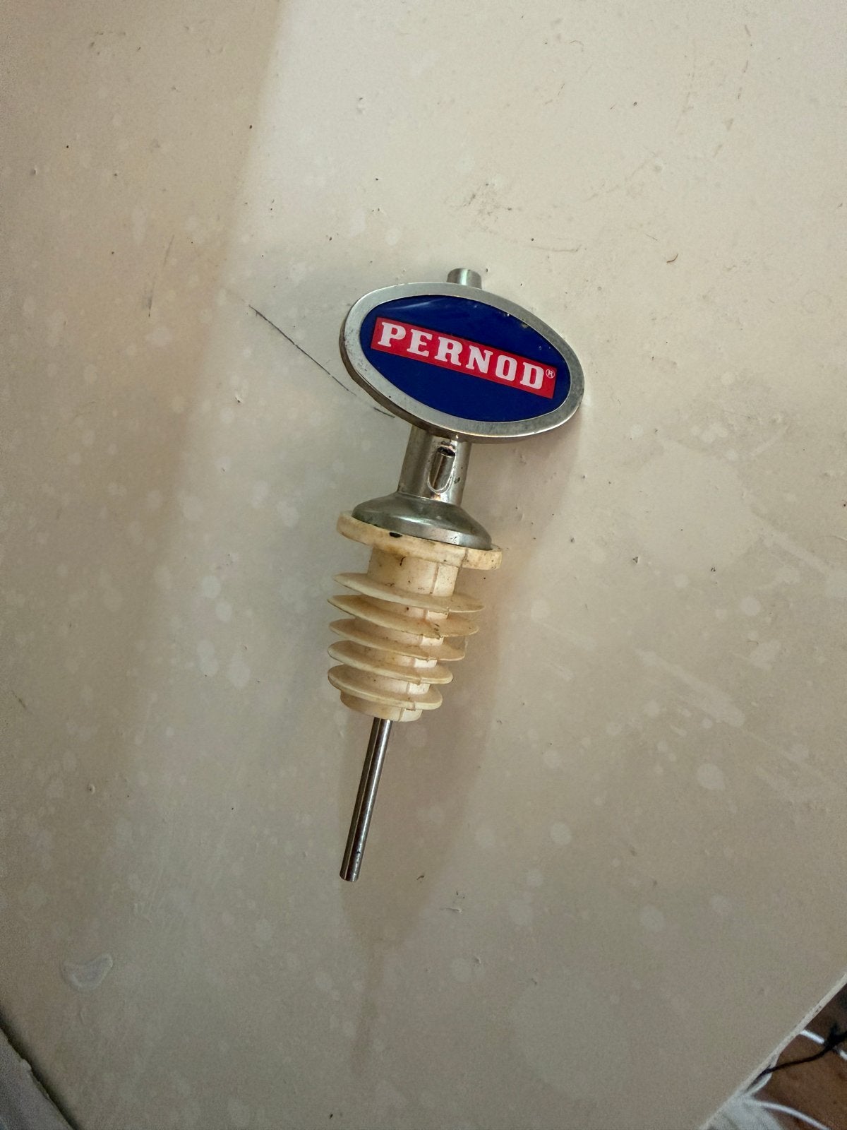 Vintage Pernod flesdispenser - Brocante verzameling, Ophalen of Verzenden