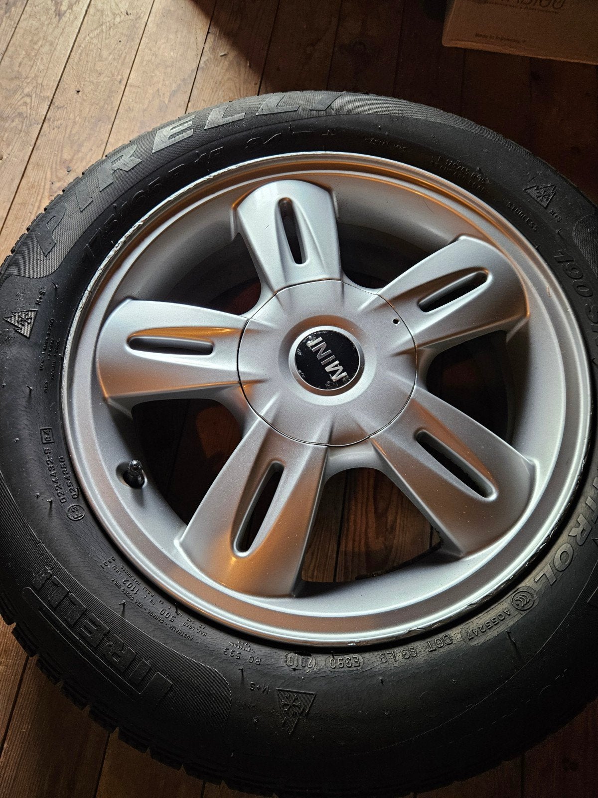 Mini Cooper 15inch set-- Opel Astra  K 16inch winterbanden, Auto-onderdelen, Ophalen, Gebruikt, 15 inch, 175 mm