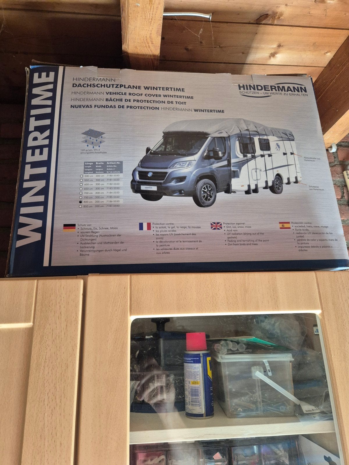 HINDERMANN WINTERTIME Camper Dakhoes, Caravans en Kamperen, Ophalen, Gebruikt