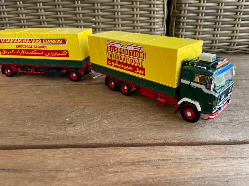 TEKNO VOLVO F89 BILDSPEDION COMBI, Ophalen of Verzenden, Nieuw, Bus of Vrachtwagen, Tekno