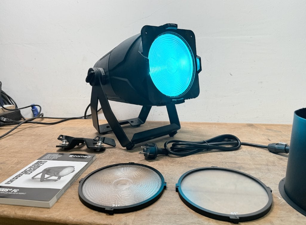 16x Cameo Luxis FC LED Par Spot DMX 200w RGBALC, Ophalen of Verzenden, Zo goed als nieuw, Licht, Kleur