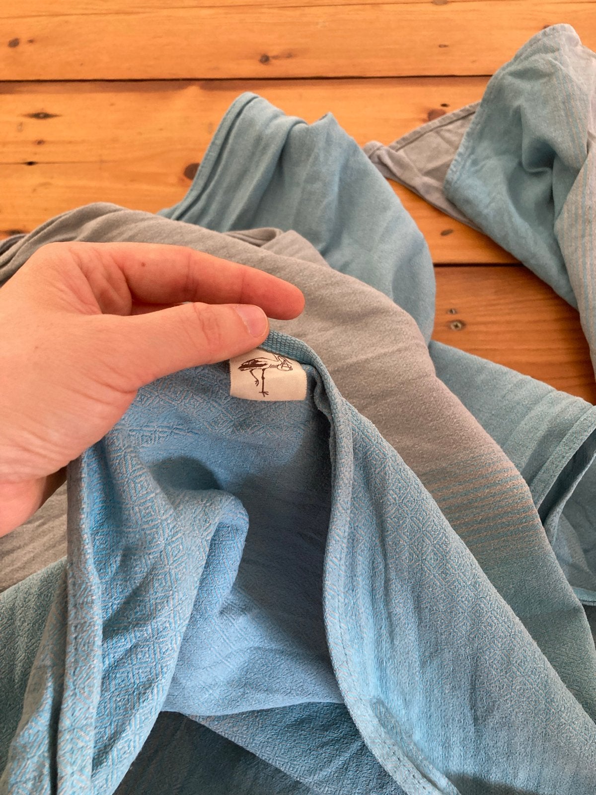 Draagdoek Storchenwiege 100% Katoen 4,7m, Kinderen en Baby's, Babydragers en Draagdoeken, Overige merken, Draagdoek, Gebruikt