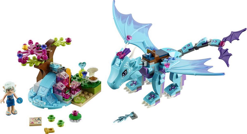 Lego Elves 41172 Waterdraak COMPLEET!, Kinderen en Baby's, Speelgoed | Duplo en Lego, Compleet, Lego, Ophalen of Verzenden, Zo goed als nieuw