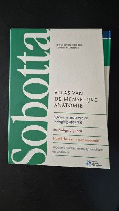 Studieboeken fysiotherapie, Ophalen, Sobotta, HBO, Zo goed als nieuw