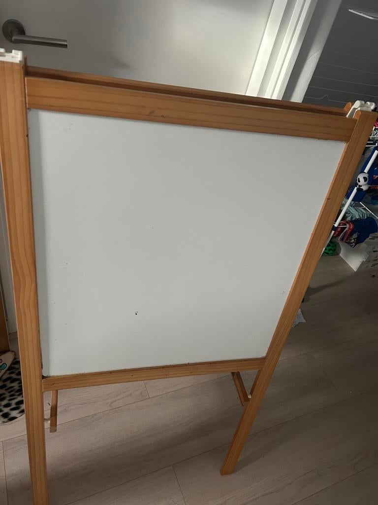 Schoolbord, staand, Ophalen, Krijtbord
