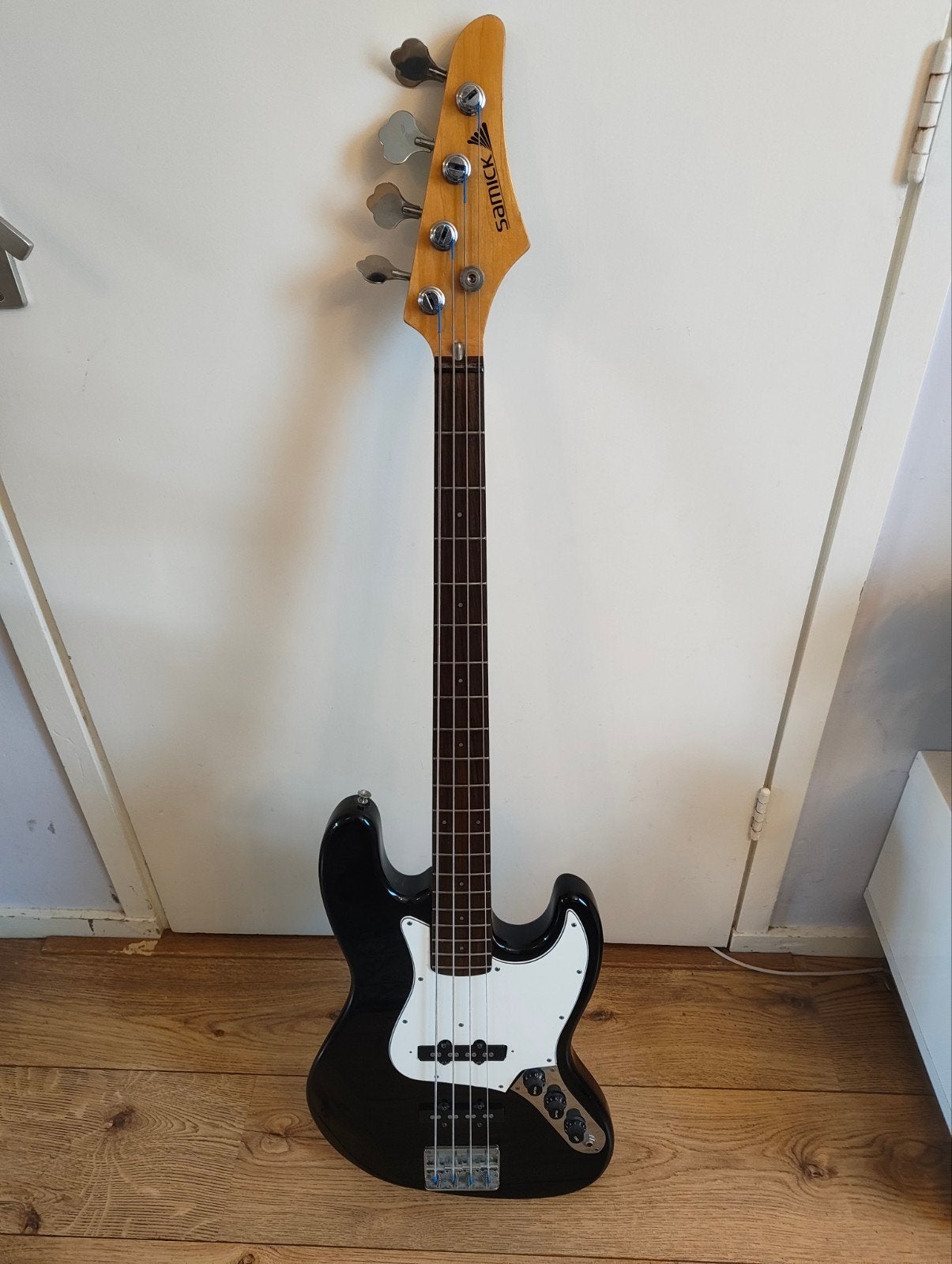 Samick jazzbas Korea, Ophalen, Gebruikt, Elektrisch