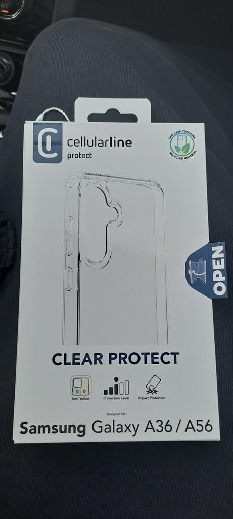 Cellularline Clear Protect Hoesje Samsung Galaxy A36/A56, Ophalen, Nieuw
