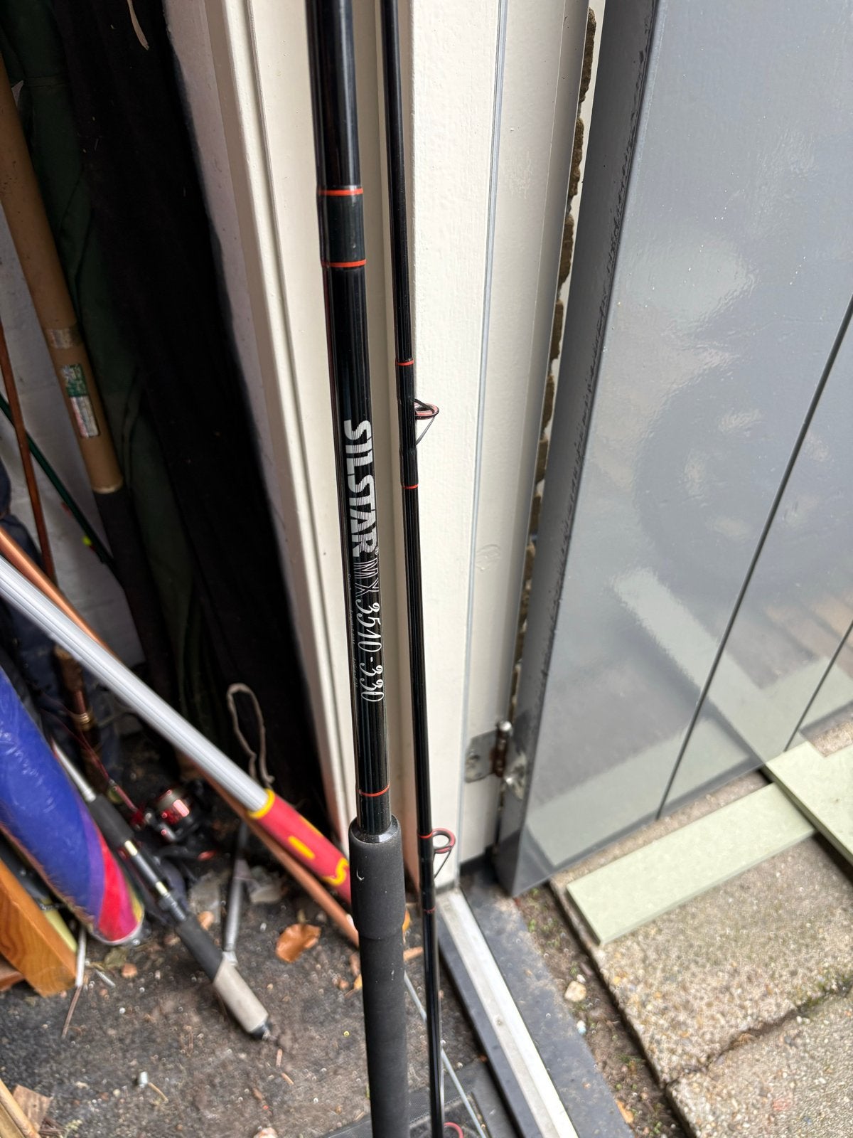 Silstar MX 3310-330 Carbon Composite Karperhengel 3.30M, Watersport en Boten, Hengelsport | Algemeen, Ophalen, Gebruikt, Werphengel
