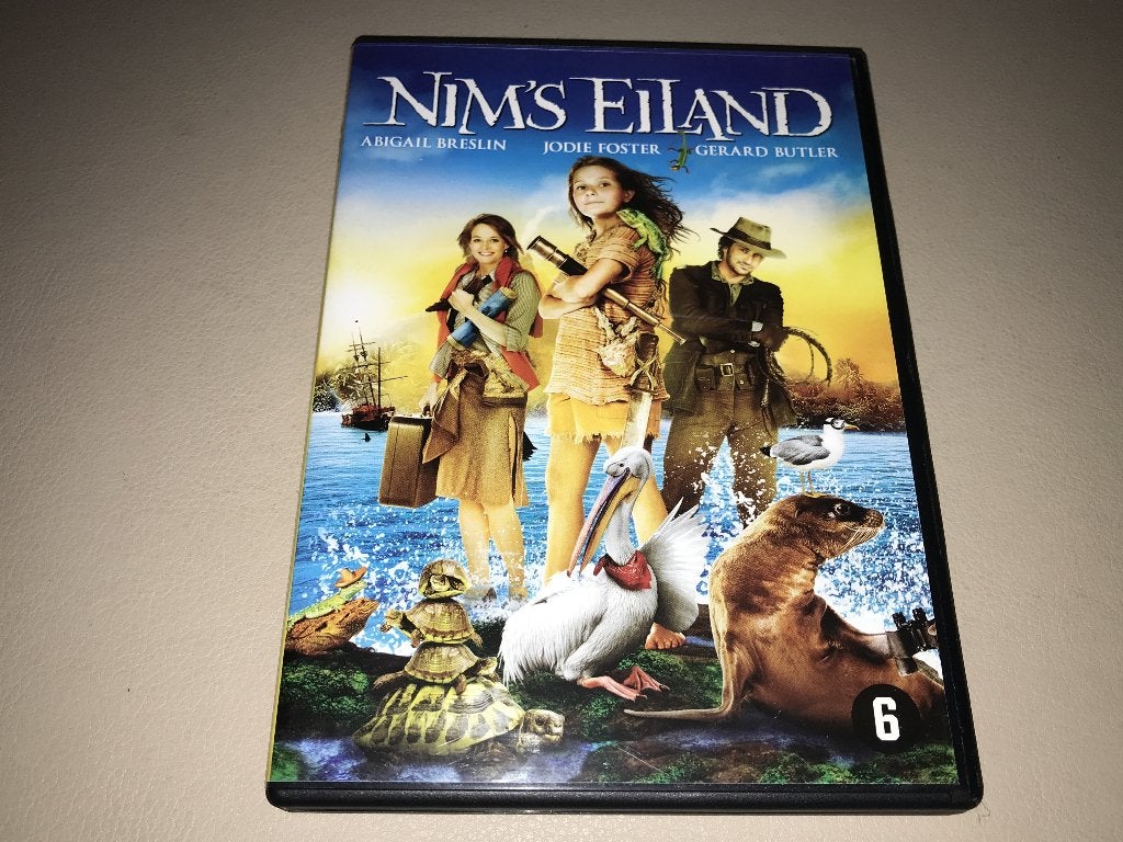 Nim's Island (2008) Jodie Foster, Abigail Breslin, Cd's en Dvd's, Gebruikt, Nederlands, Ophalen of Verzenden, Vanaf 6 jaar