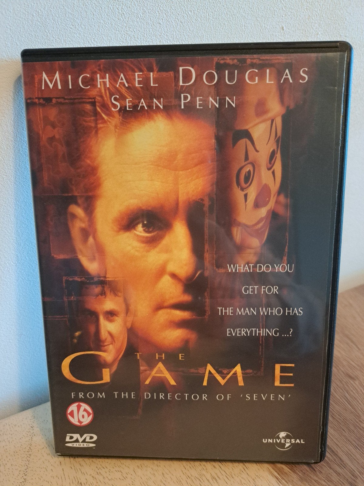 The Game dvd film, Vanaf 16 jaar, Ophalen of Verzenden, Gebruikt, Actiethriller
