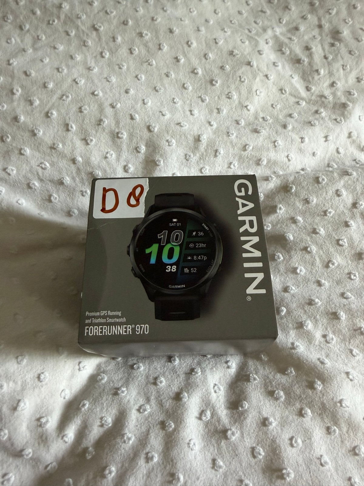 Garmin Forerunner 970 Premium GPS Hardloop Smartwatch, Afstand, Zwart, Ophalen of Verzenden, Zo goed als nieuw