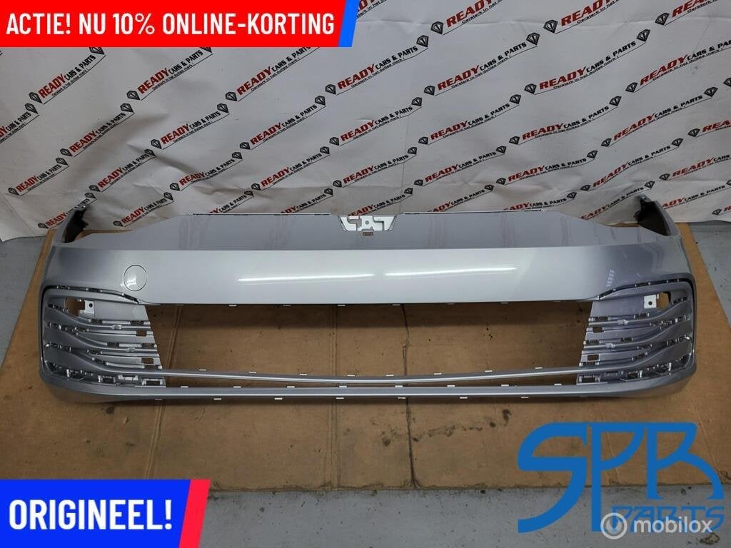Voorbumper LA7W VW Golf 8 VIII 5H0807221H REFLEX SILVER KRAS, Nieuw, Ophalen of Verzenden, Bumper, Volkswagen