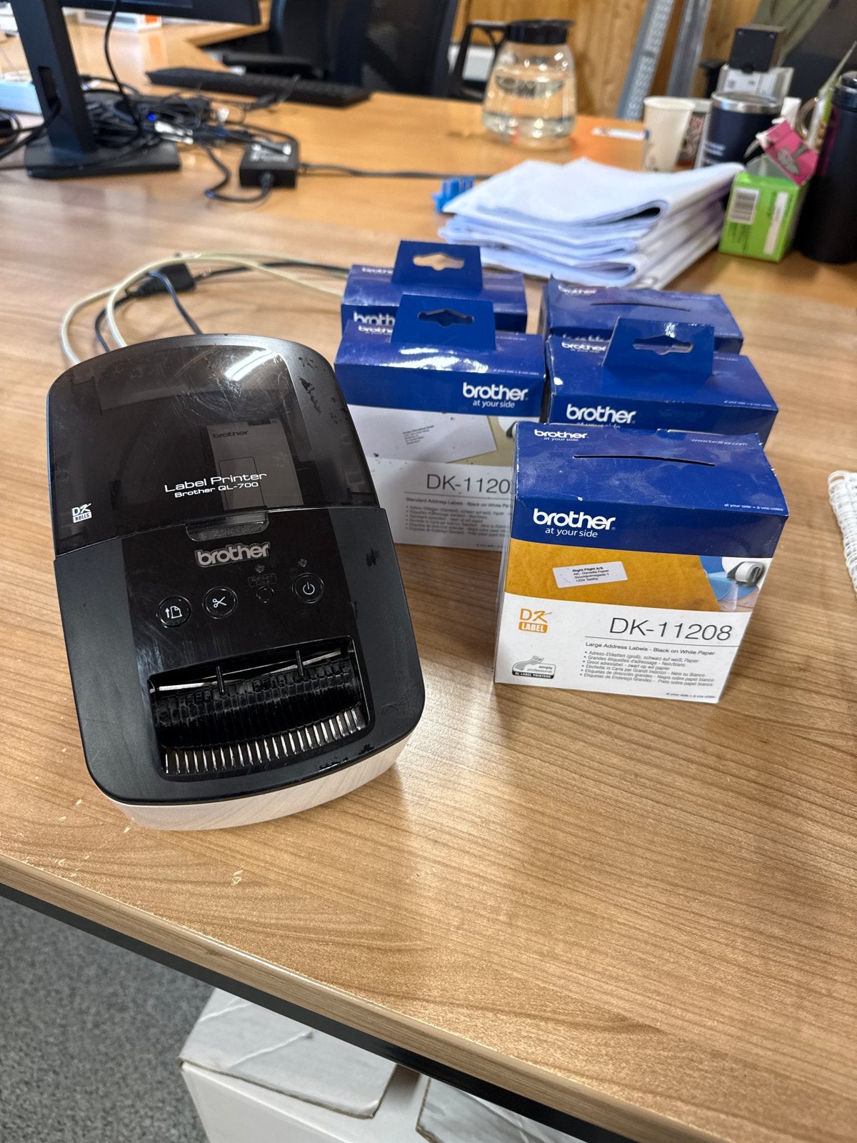 Brother Labelprinter QL-700 met labels, Ophalen, Gebruikt, Etiket