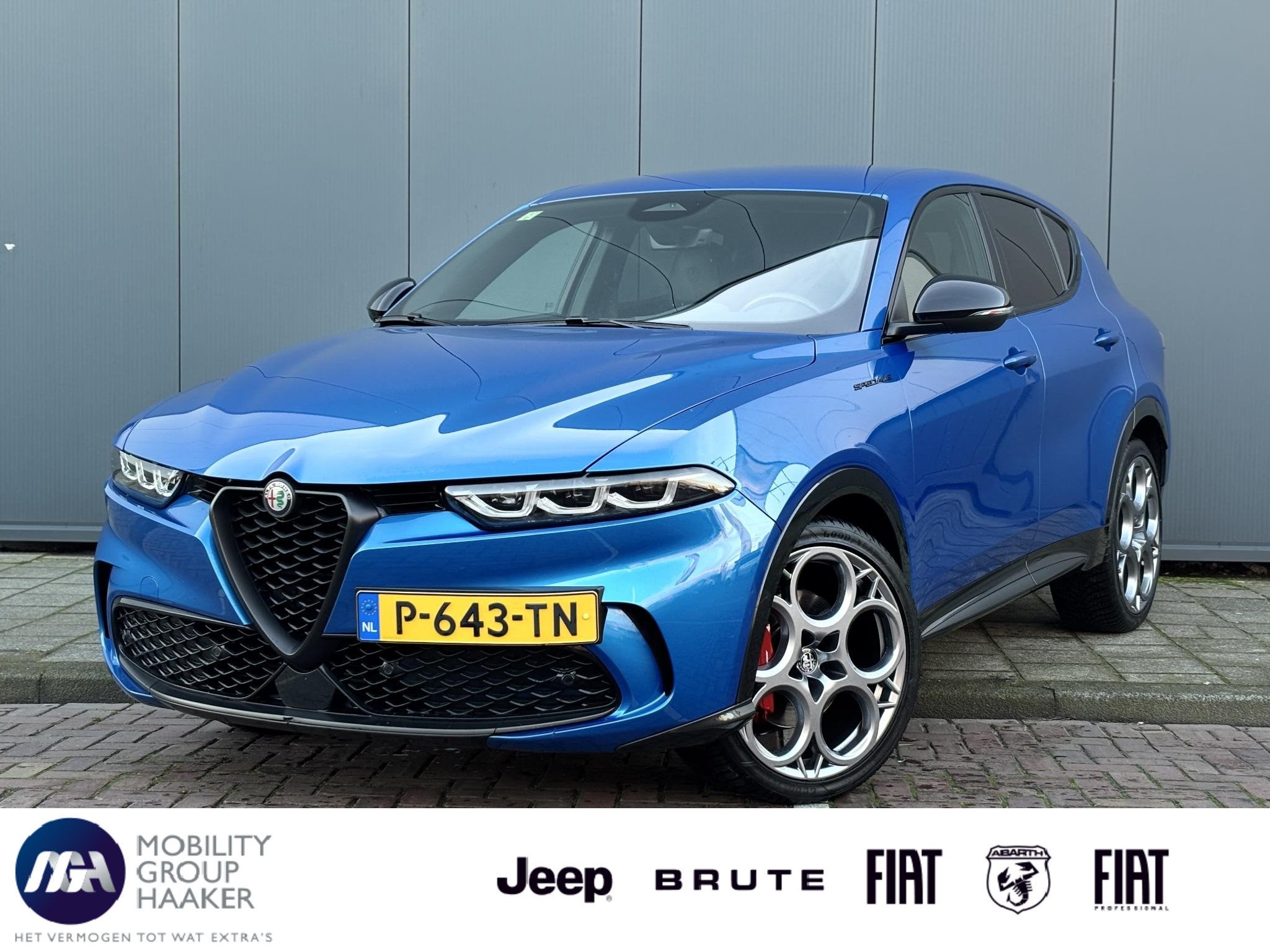 Alfa Romeo Tonale 1.5T Hybrid Edizione Speciale | Apple-Andr, Gebruikt, 4 cilinders, 700 kg, Blauw