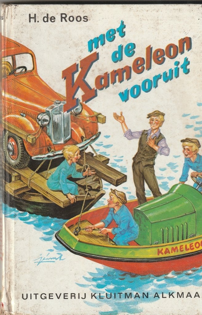 Kameleon met de kameleon vooruit 125 blz., Ophalen of Verzenden, Gelezen, Fictie