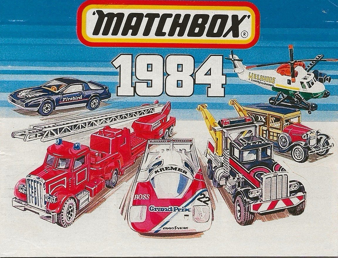 Catalogus matchbox 1984, Ophalen of Verzenden, Zo goed als nieuw, Overige typen
