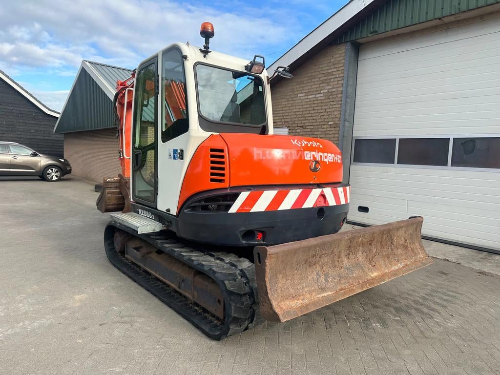 Kubota KX080-3 (bj 2007), Zakelijke goederen, Machines en Bouw | Kranen en Graafmachines, Graafmachine