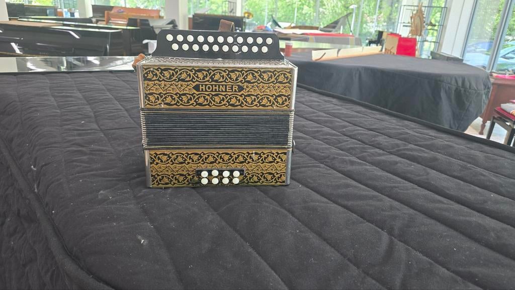Hohner Melodion - Vintage Knoppenmelodion, Muziek en Instrumenten, Ophalen of Verzenden, Gebruikt, Overige formaten, Overige merken