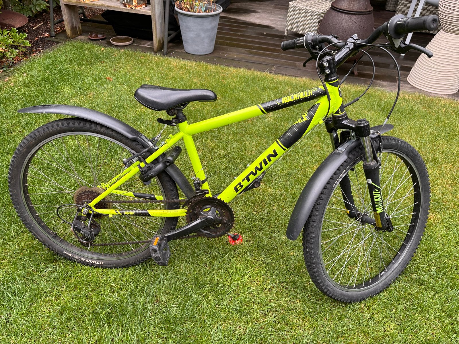 B'Twin Rockrider 300 Mountainbike MTB, Ophalen, Gebruikt, 20 inch of meer