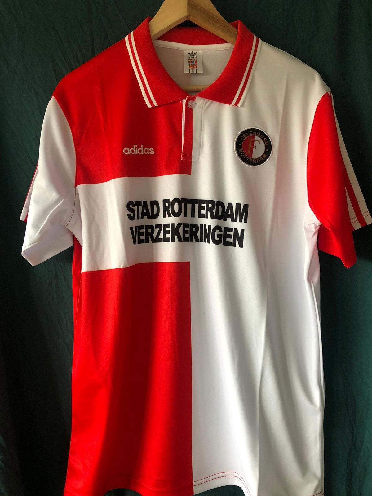 Feyenoord retro voetbalshirt maat M, Ophalen of Verzenden, Zo goed als nieuw, Shirt