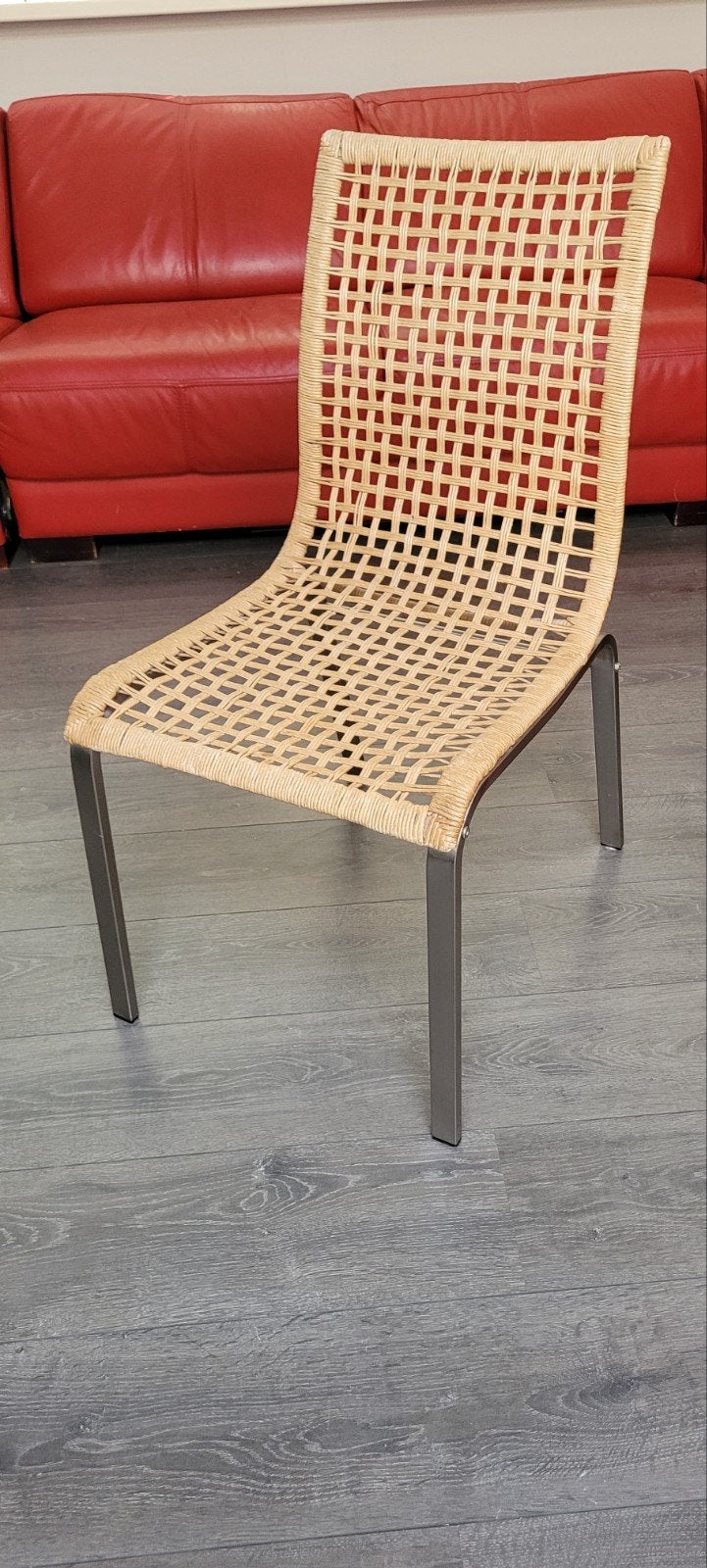 Ikea stoel RVS, Ophalen, Zo goed als nieuw, Zwart, Eén