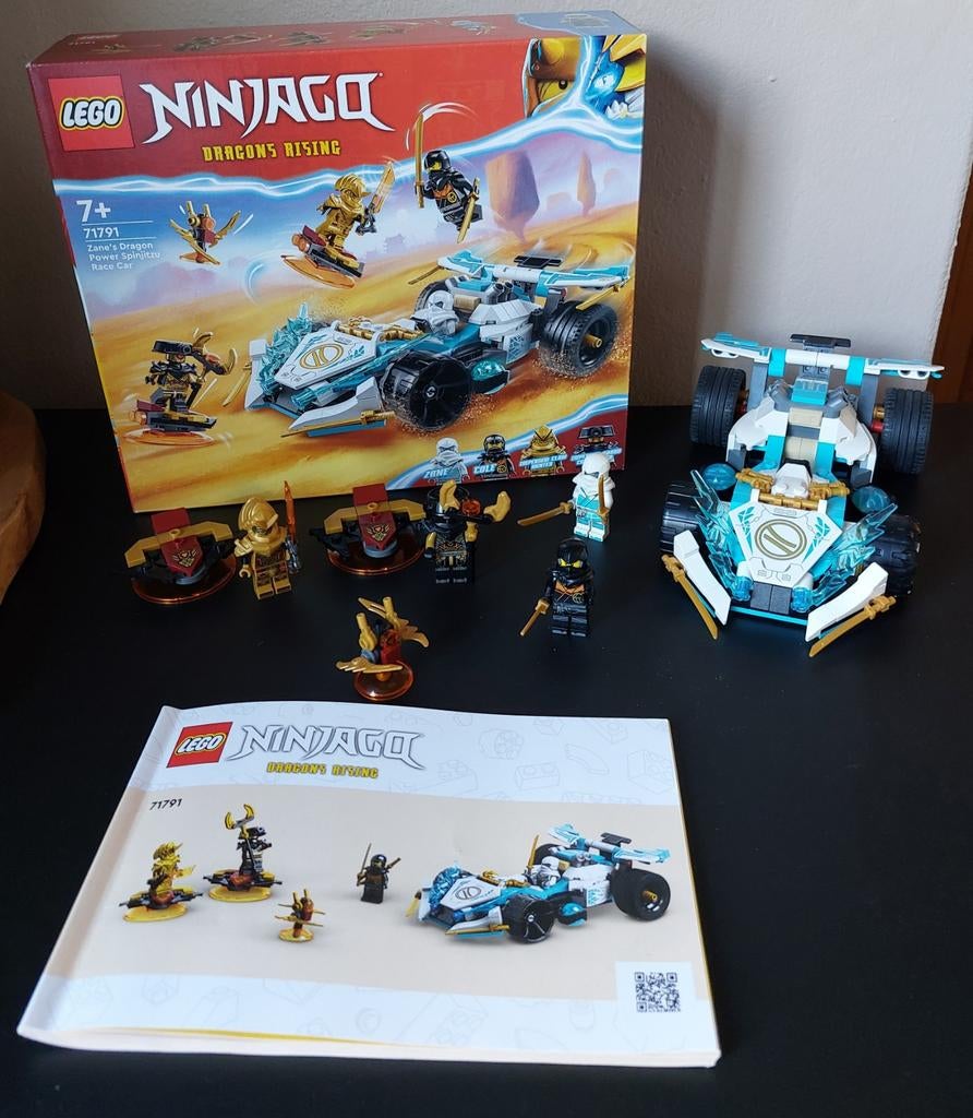 LEGO Ninjago, set 71791, Zanes Drakenkracht Spinjitzu, Ophalen, Lego, Zo goed als nieuw, Ninjago
