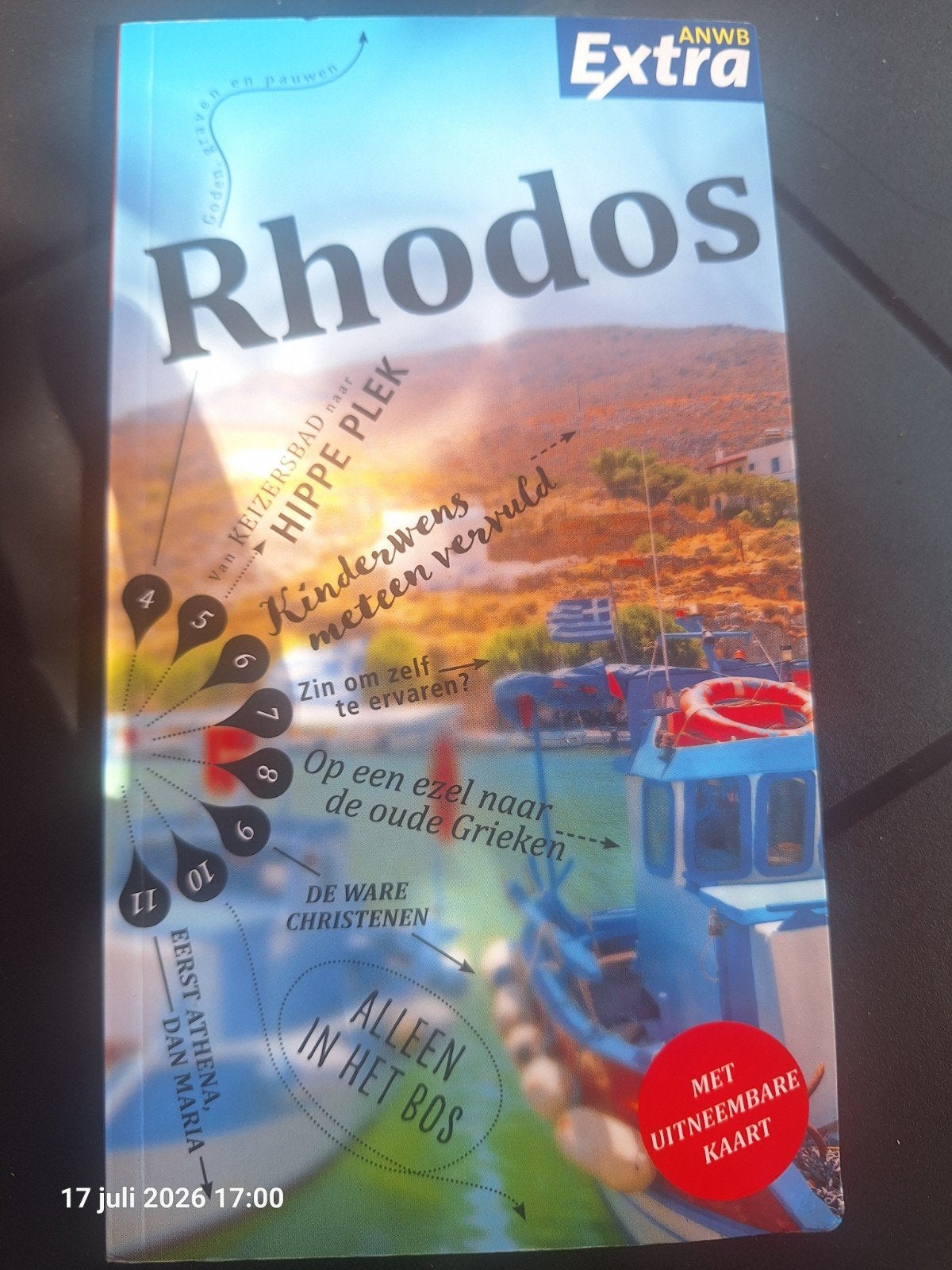 Rhodos reisgids ANWB Extra, Boeken, Gelezen, Hans E. Latzka, Europa, Ophalen of Verzenden